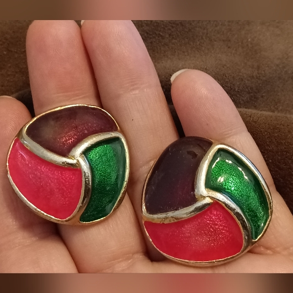 Vintage S.P. D'OR Shoe Clips - Picture 1 of 8